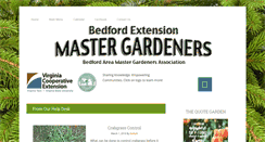 Desktop Screenshot of bedfordareamastergardeners.org